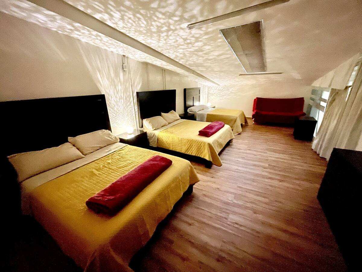 Room 2 Bed + Sofa Bed